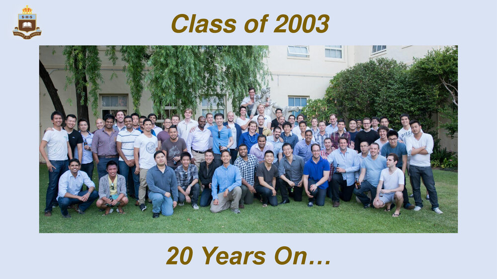 Class of 2003 - 20 Year Reunion Slideshow