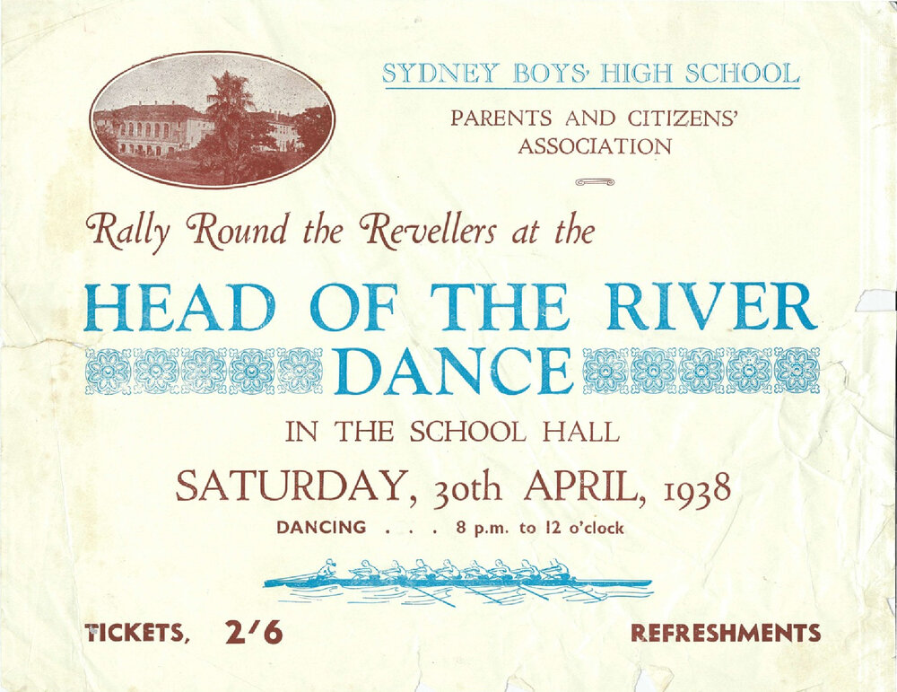 Head of the River Dance, 30 April 1938