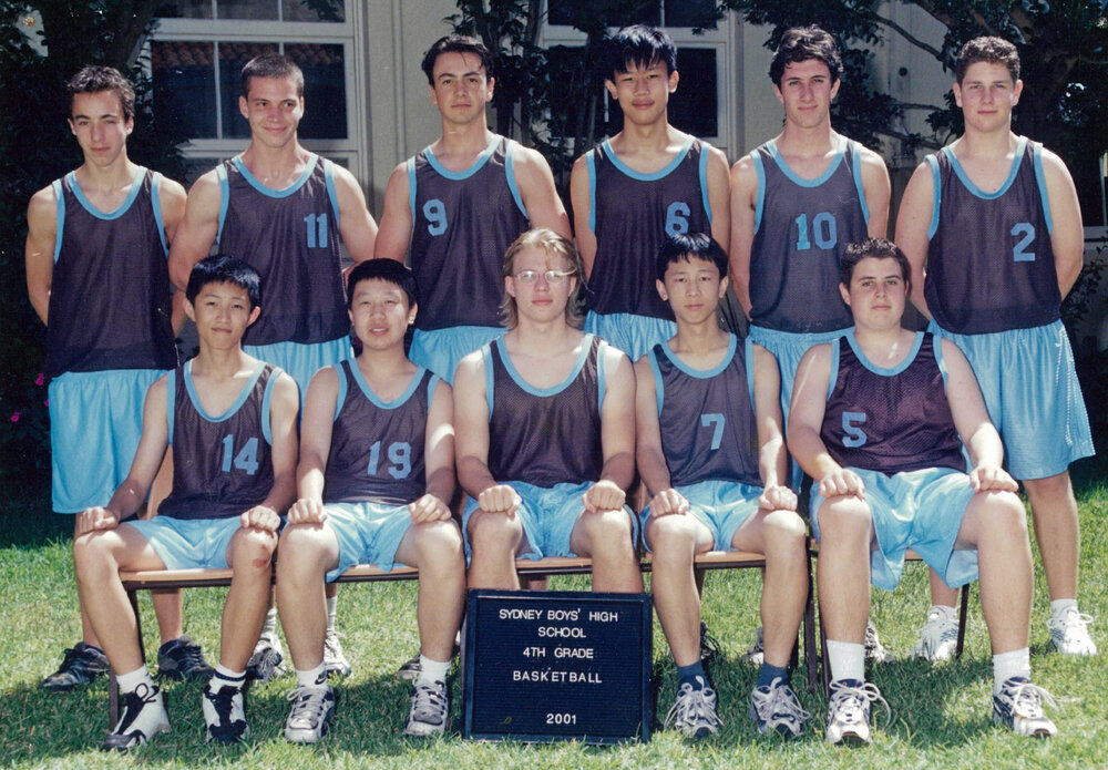 Basketball 4th grade 2001