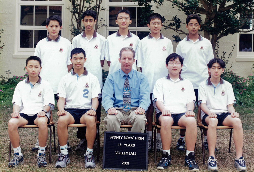 Volleyball 15 years 2001