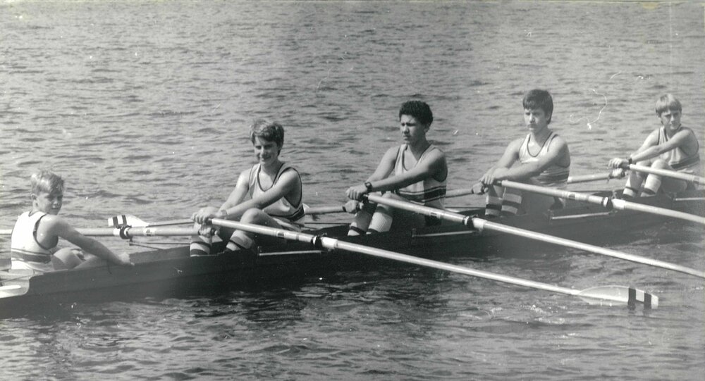 Rowing 1st Quad Scull 1987