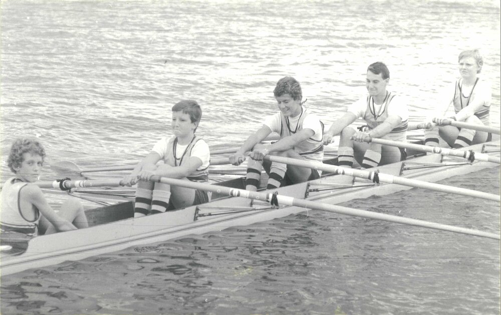 Rowing 2nd Quad Scull 1987
