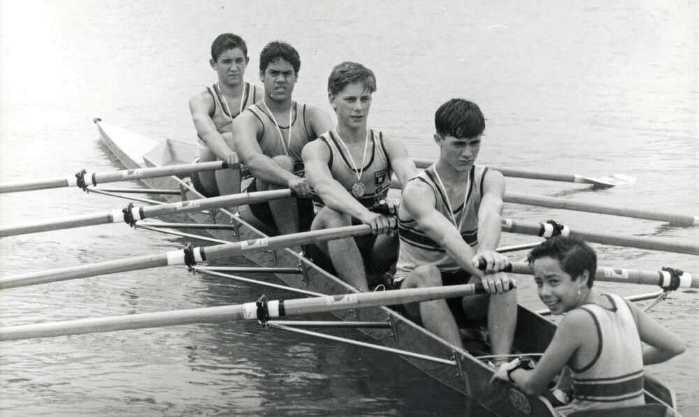 Rowing 1st quad scull 1989