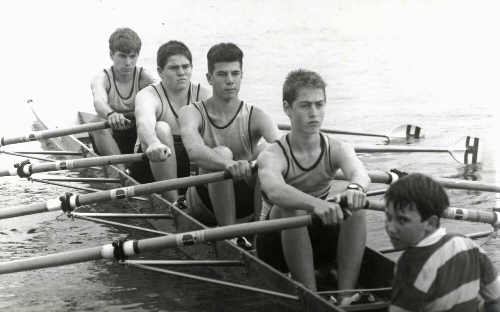 Rowing 2nd quad scull 1989