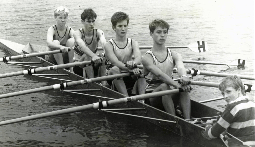 Rowing 3rd quad scull 1989