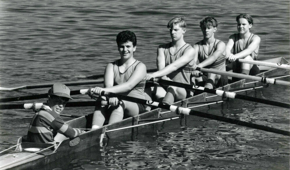 Rowing 2nd quad scull 1991