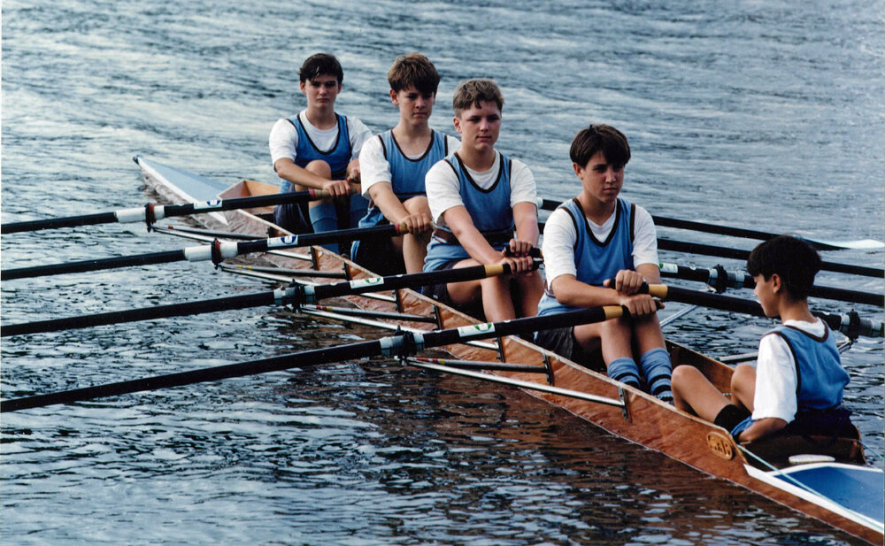 Rowing 3rd quad scull 1993