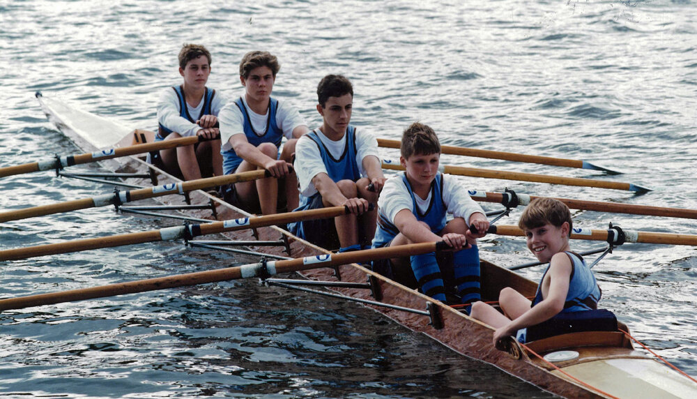 Rowing 4th quad scull 1993