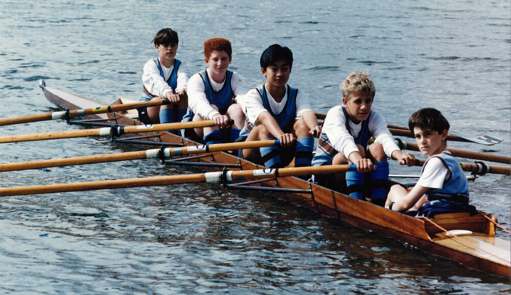 Rowing 6th quad scull 1993