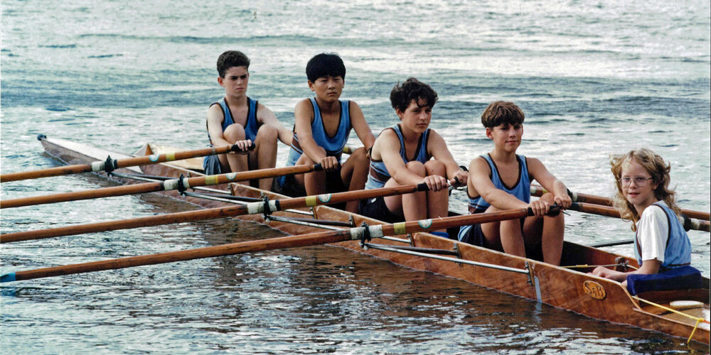 Rowing 5th quad scull 1993