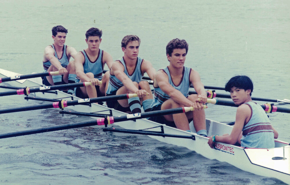 Rowing 1st quad scull 1994