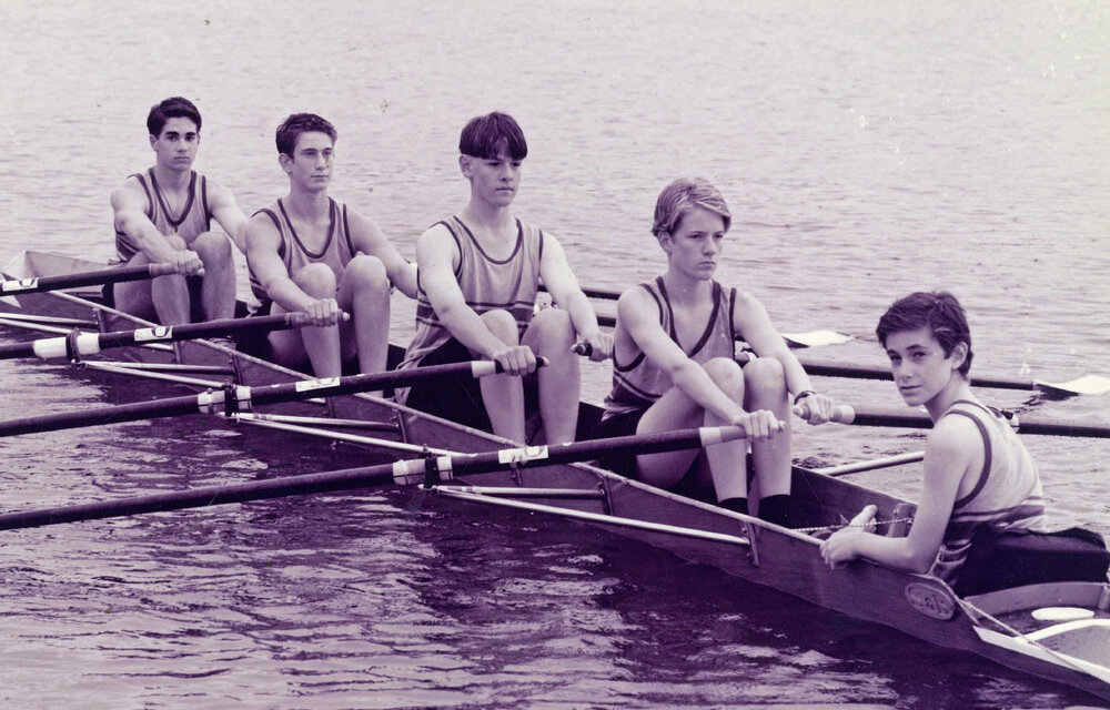 Rowing 4th quad scull 1994