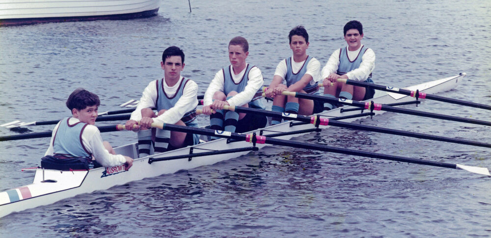 Rowing 1st quad scull 1995