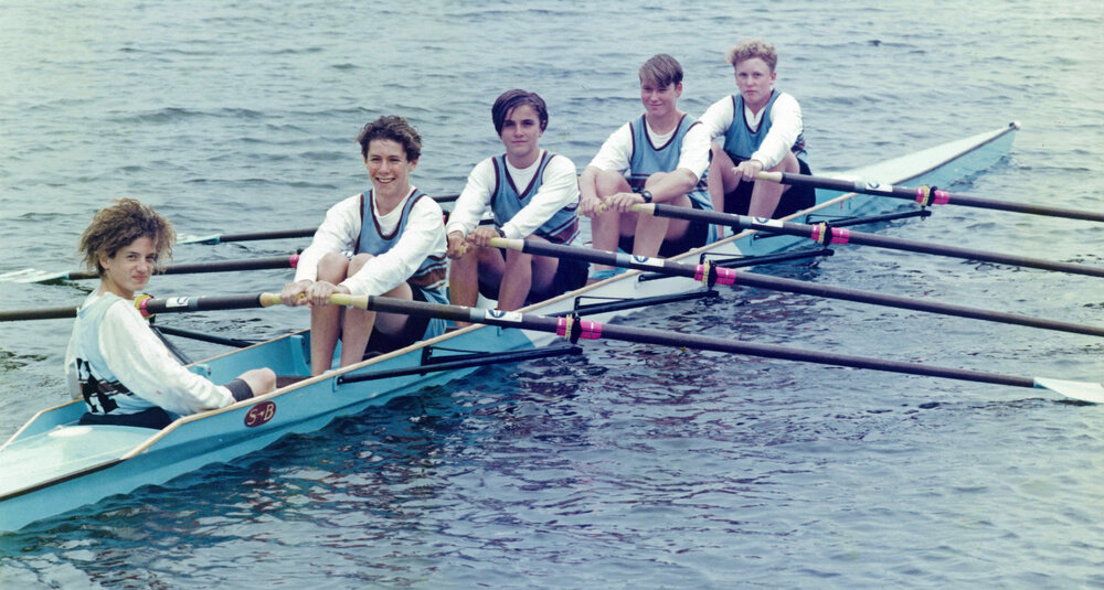 Rowing 2nd quad scull 1995