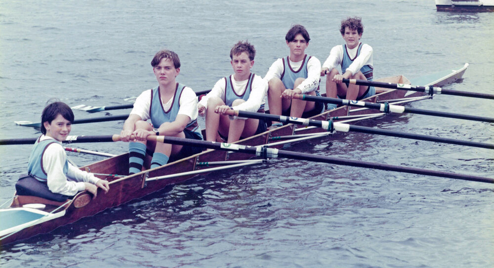 Rowing 4th quad scull 1995