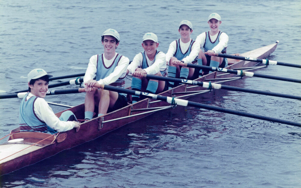 Rowing 5th quad scull 1995