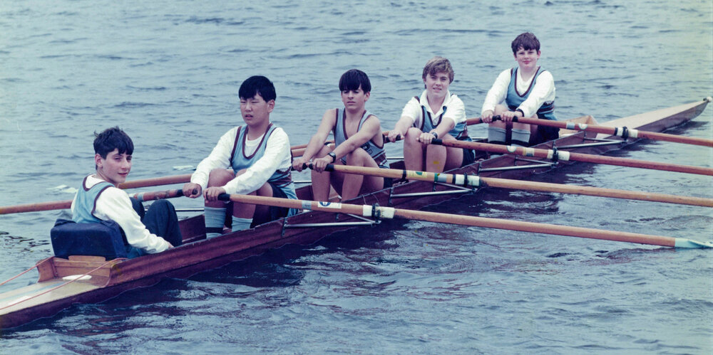 Rowing 7th quad scull 1995