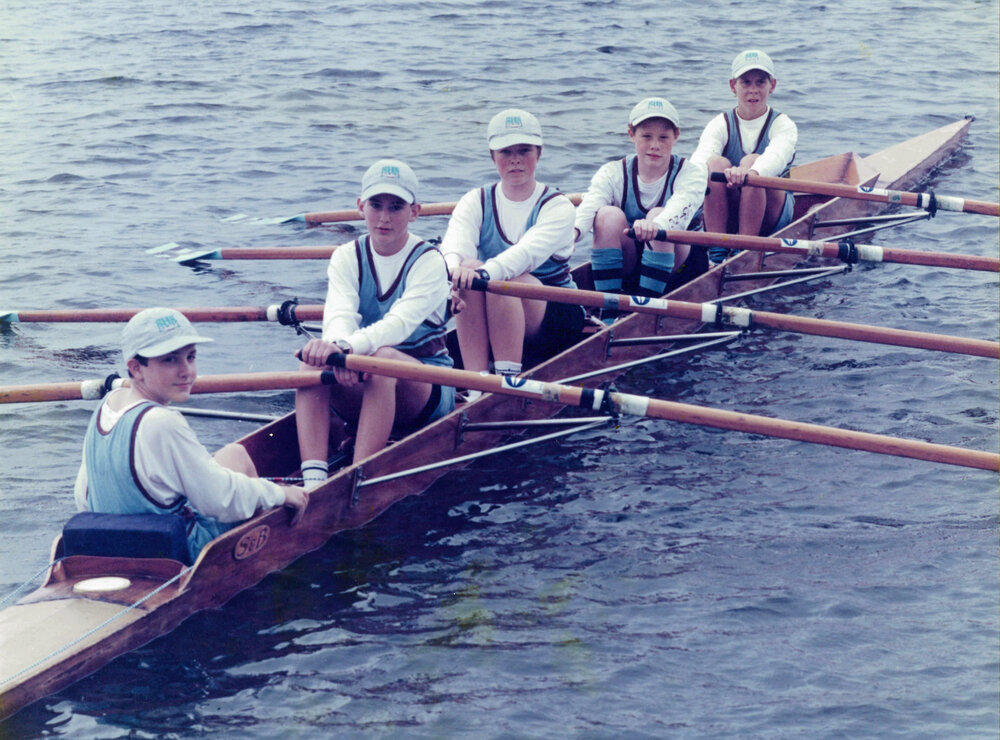Rowing 6th quad scull 1995
