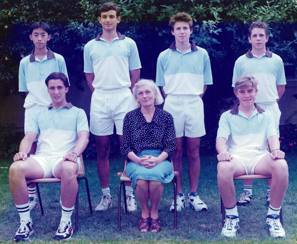 Tennis 2nd grade 1995