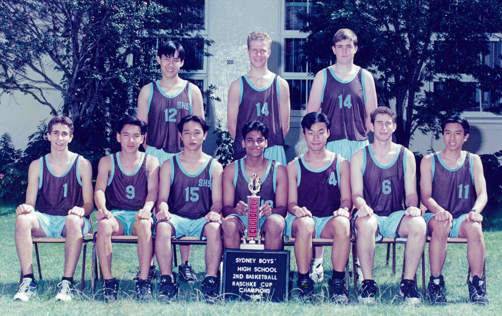 Basketball Raschke Cup Champions 1996