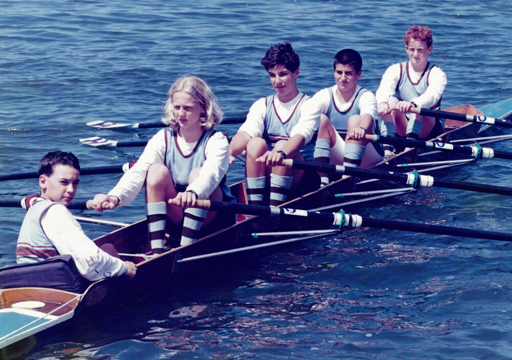 Rowing 3rd quad scull 1996