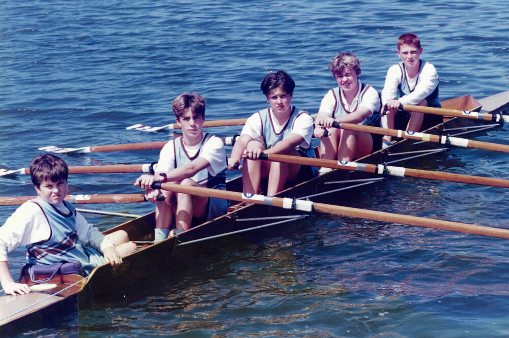 Rowing 6th quad scull 1996