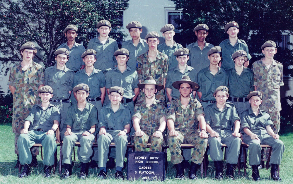 Cadets 3 platoon 1997