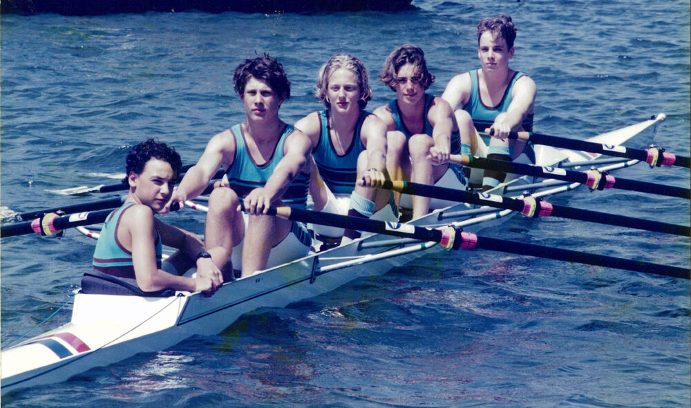 Rowing 1st quad scull 1997