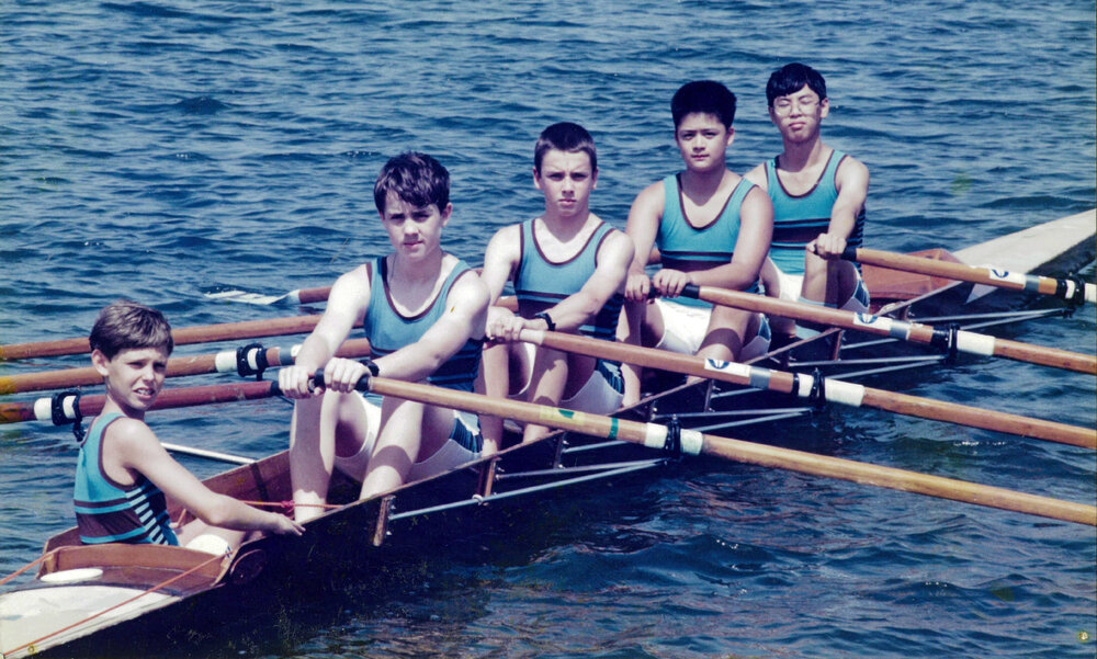 Rowing 3rd quad scull 1997
