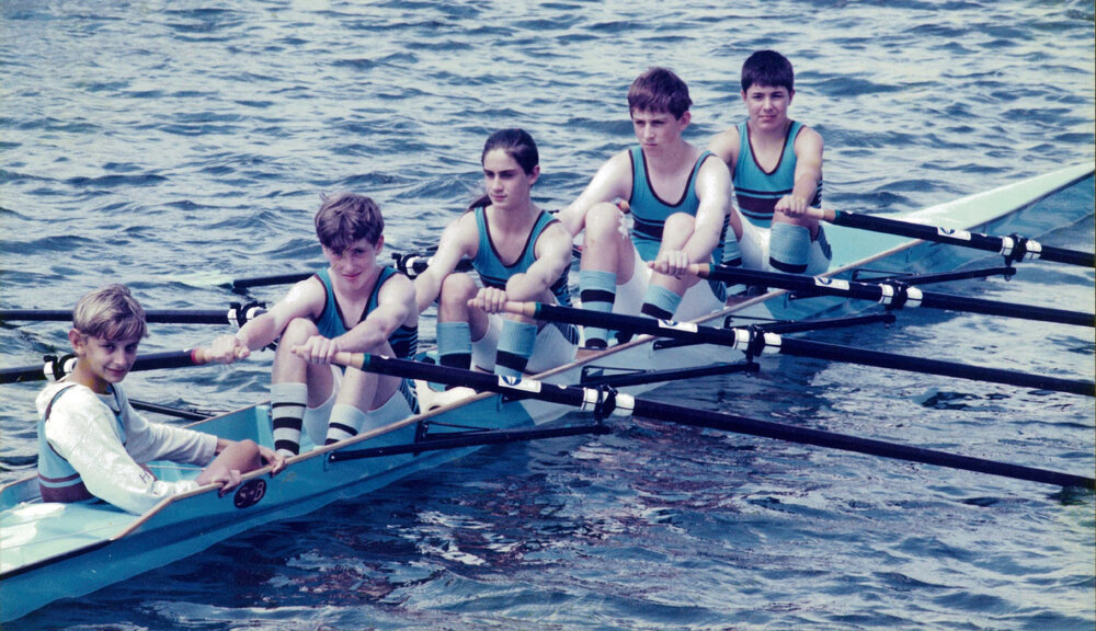 Rowing 6th quad scull 1997