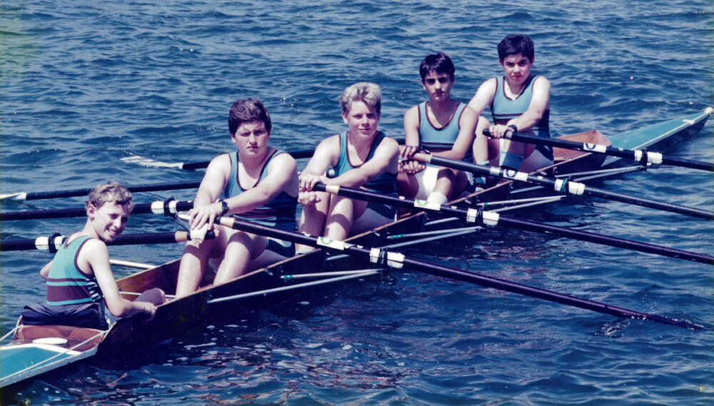 Rowing 5th quad scull 1997