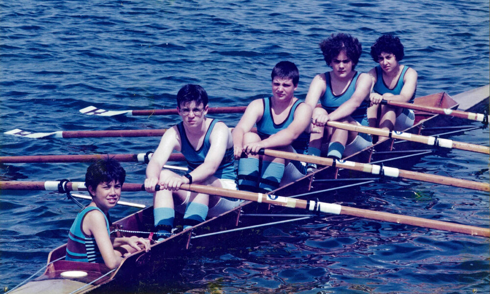 Rowing 7th quad scull 1997