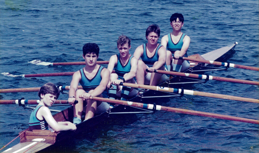 Rowing 8th quad scull 1997