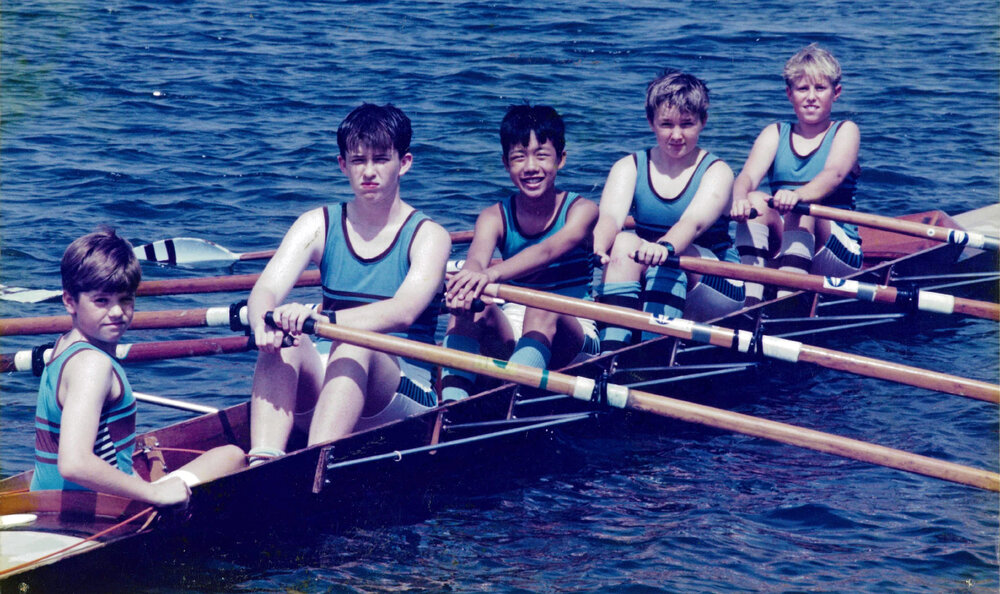 Rowing 9th quad scull 1997