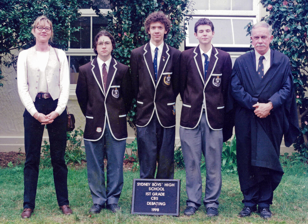 Debating CHS Senior 1998