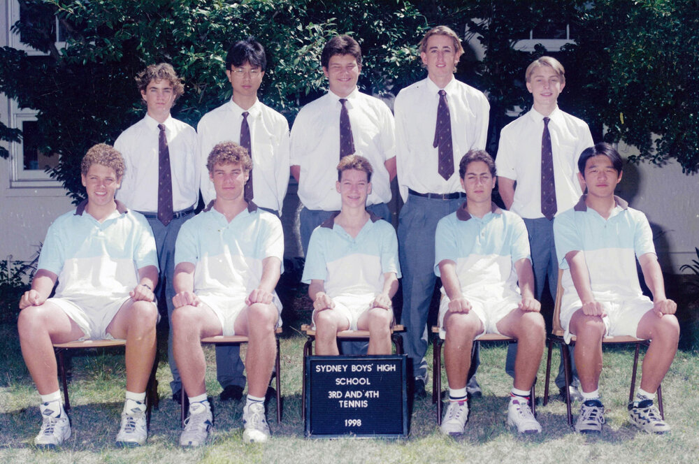 Tennis 3rd and 4th grade 1998