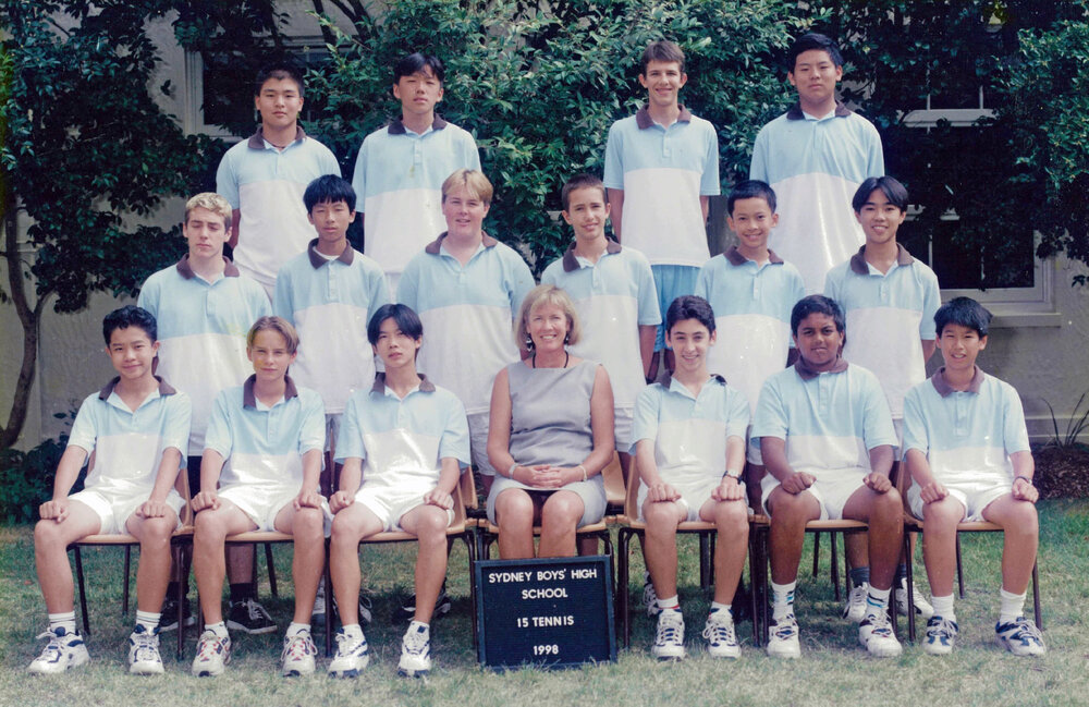 Tennis 15 years 1998