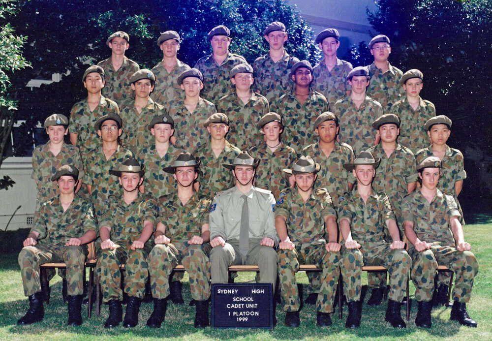 Cadets 1 platoon 1999