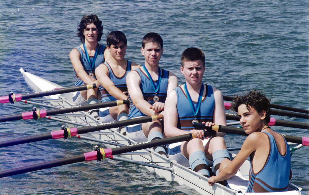 Rowing 1st quad scull 1999
