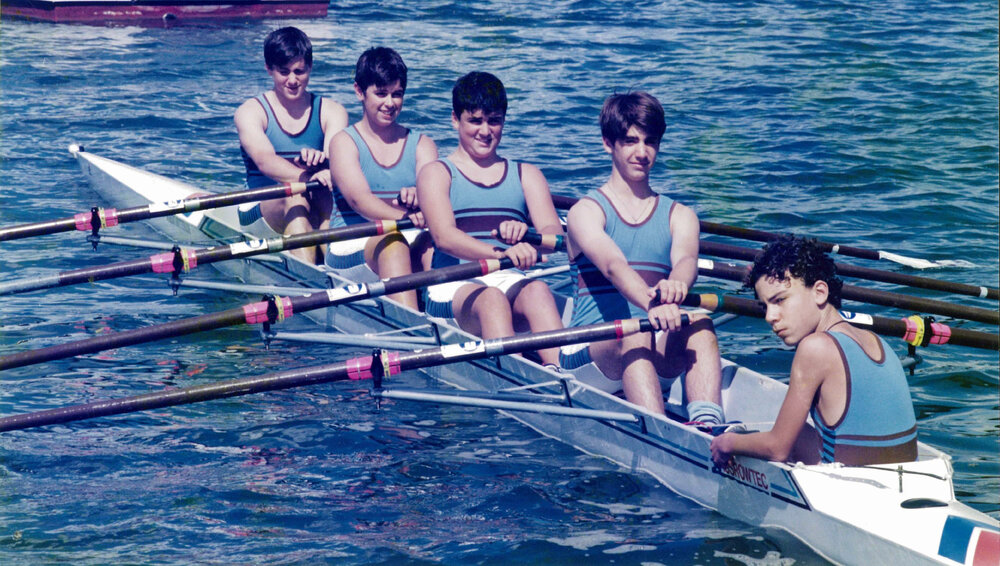 Rowing 4th quad scull 1999