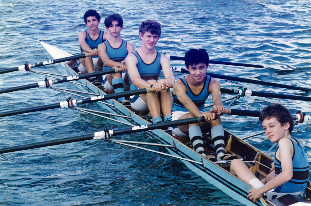 Rowing 6th quad scull 1999