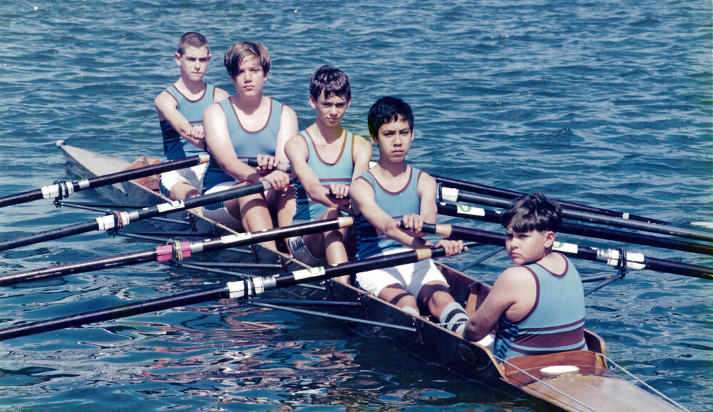 Rowing 7th quad scull 1999