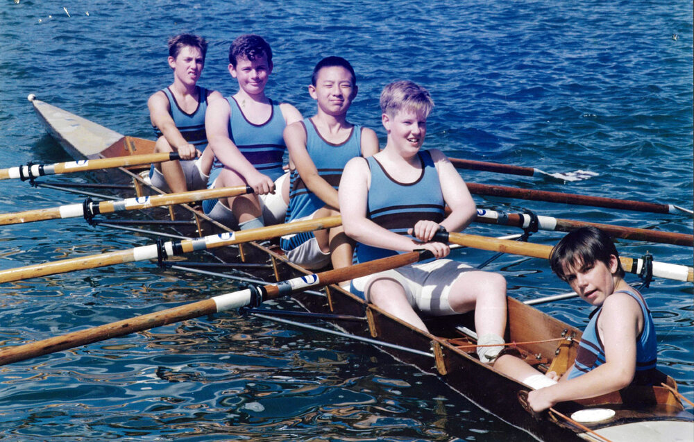 Rowing 8th quad scull 1999