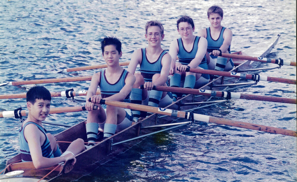 Rowing 9th quad scull 1999