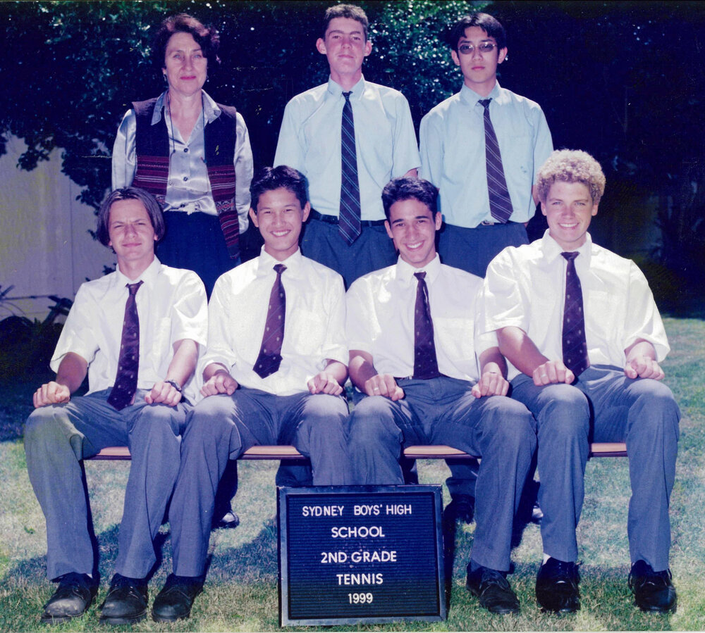 Tennis 2nd grade 1999