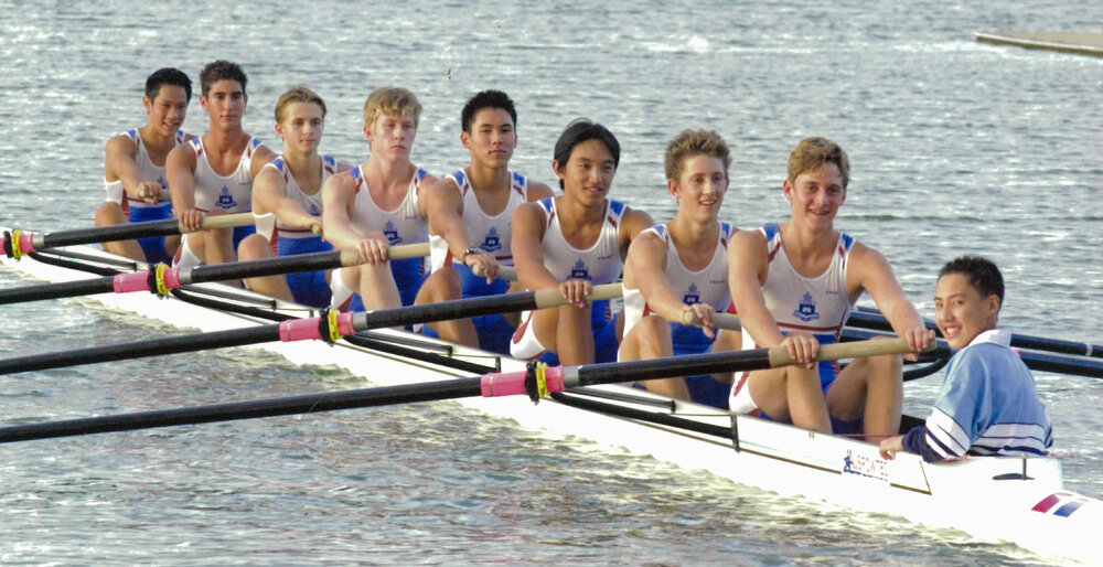 Rowing 1st Year 10 VIII 2001