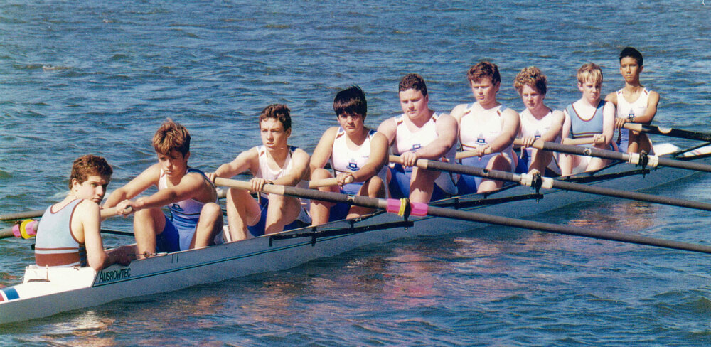 Rowing 3rd Year 10 VIII 2001