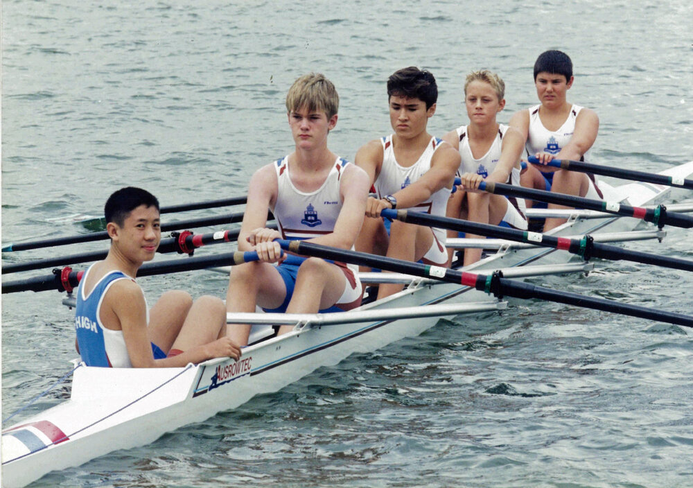 Rowing 6th Year 9 quad scull 2002