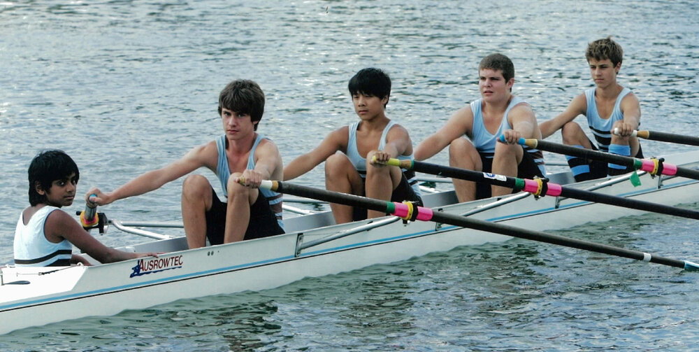 Rowing 1st Year 8 quad scull 2006