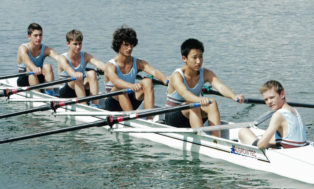 Rowing 2nd Year 9 quad scull 2006
